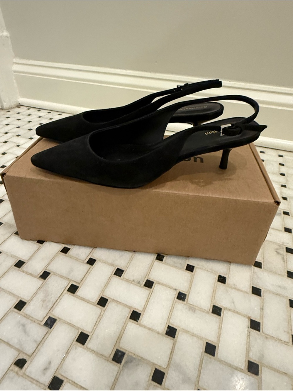 Reformation kitten heels